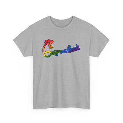 Gay Chicken Unisex Heavy Cotton Patreon Tee