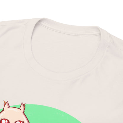 Candy Corn Cats Unisex Heavy Cotton Tee