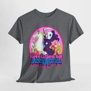 Revelation 6:8 Unisex Heavy Cotton Tee