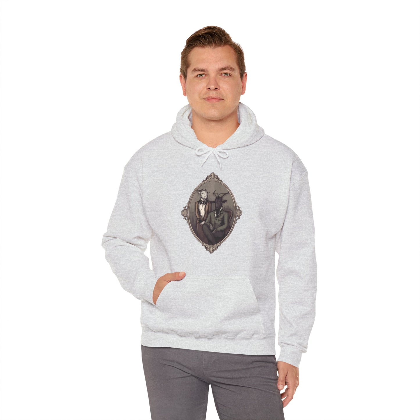Victorian Horror Unisex Heavy Blend Hooded Sweatshirt