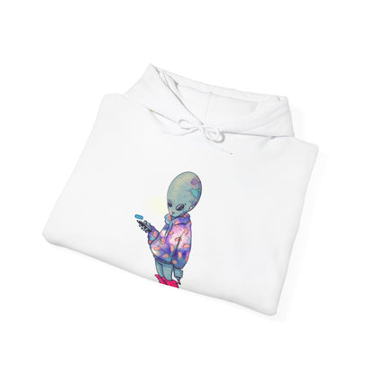 Earth Alien Unisex Heavy Blend Hooded Sweatshirt