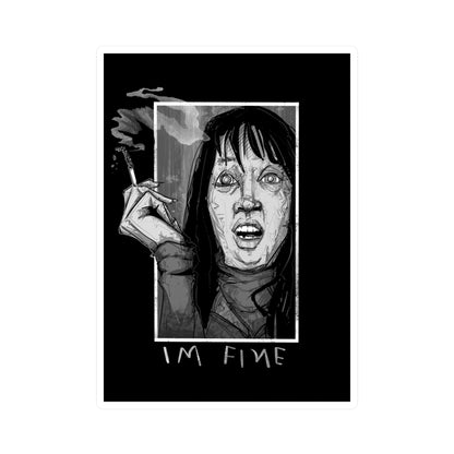 Anxiety Ash Kiss-Cut Vinyl Decal