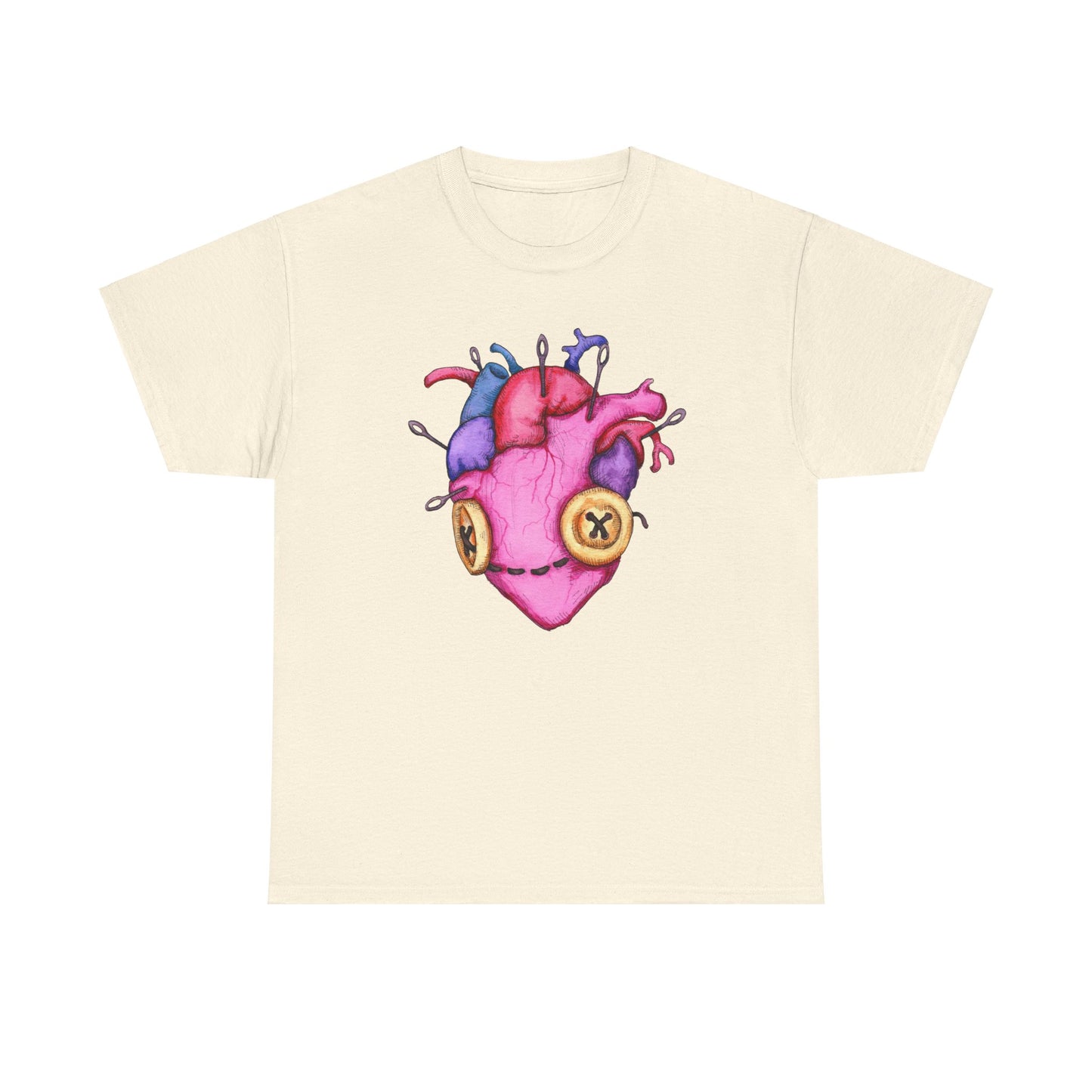 Voodoo Heart Unisex Heavy Cotton Tee