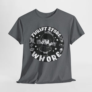 Thrift Store Whore Unisex Heavy Cotton Tee