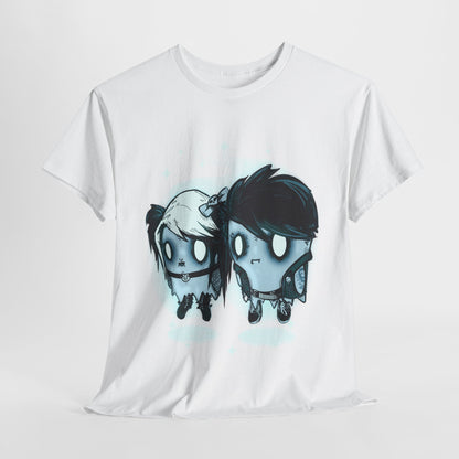 Emo Ghosts Unisex Heavy Cotton Tee