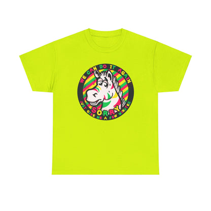 Premature Zebra Unisex Heavy Cotton Tee