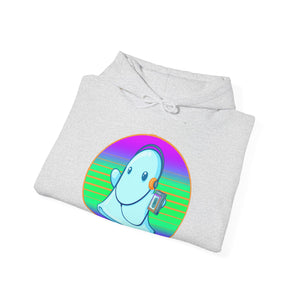 80s Ghost Unisex Heavy Blend Hooded Sweatshirt