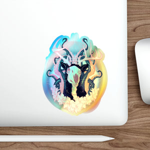 Entropy Holographic Die-cut Stickers