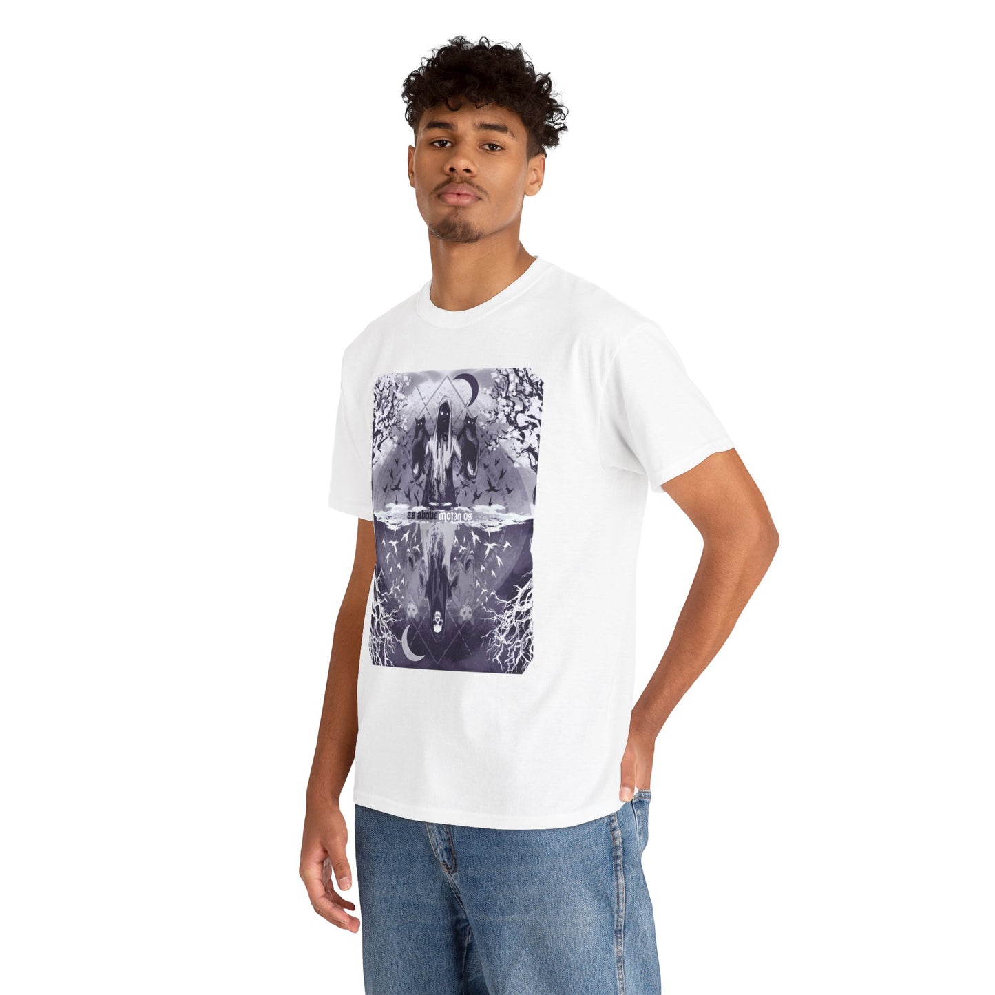 As Above So Below Unisex Heavy Cotton Tee
