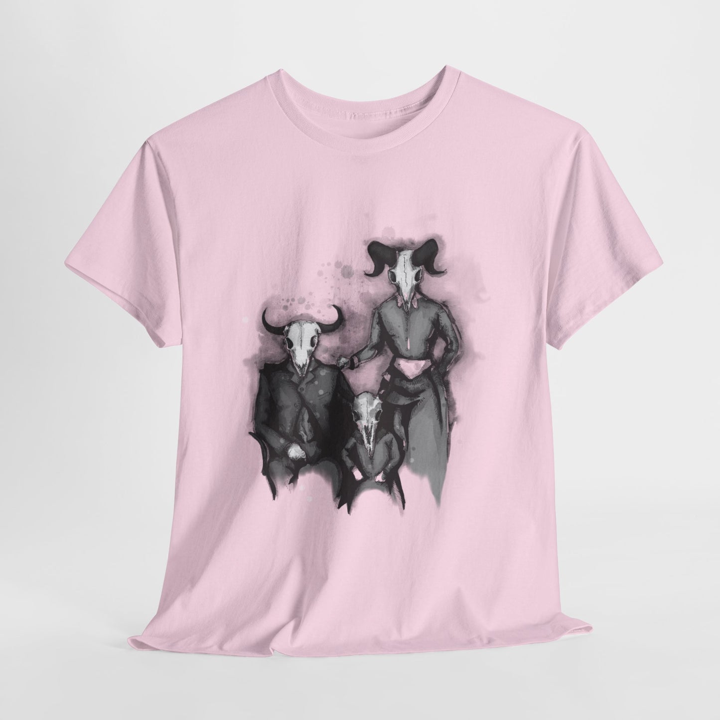 Family Portrait Unisex Heavy Cotton Tee