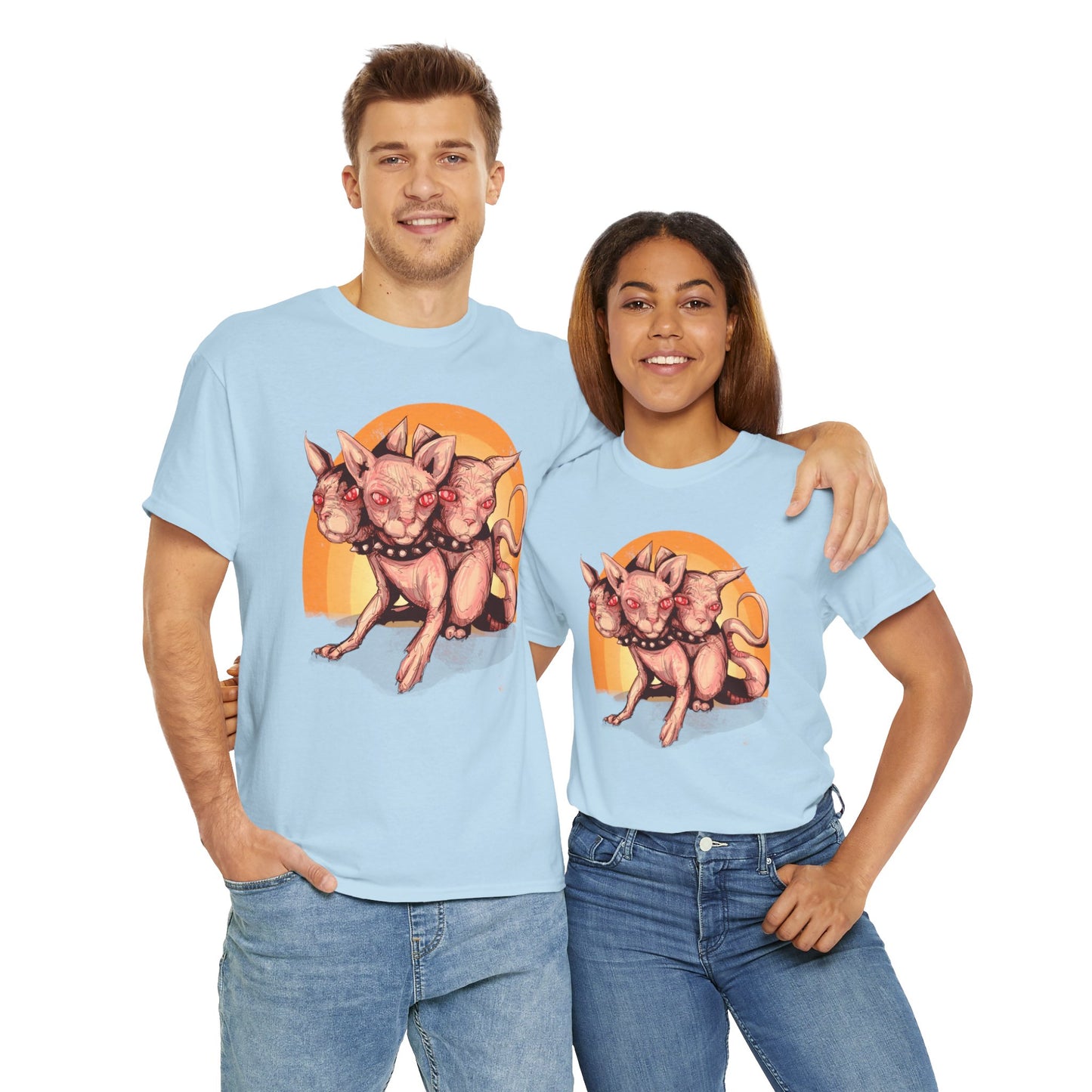 Purrberus Unisex Heavy Cotton Tee