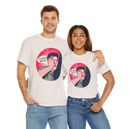 Smile Unisex Heavy Cotton Tee