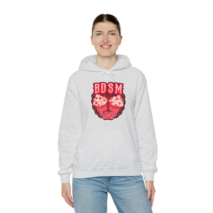 Big Delicious Strawberry Muffins Unisex Heavy Blend Hooded Sweatshirt