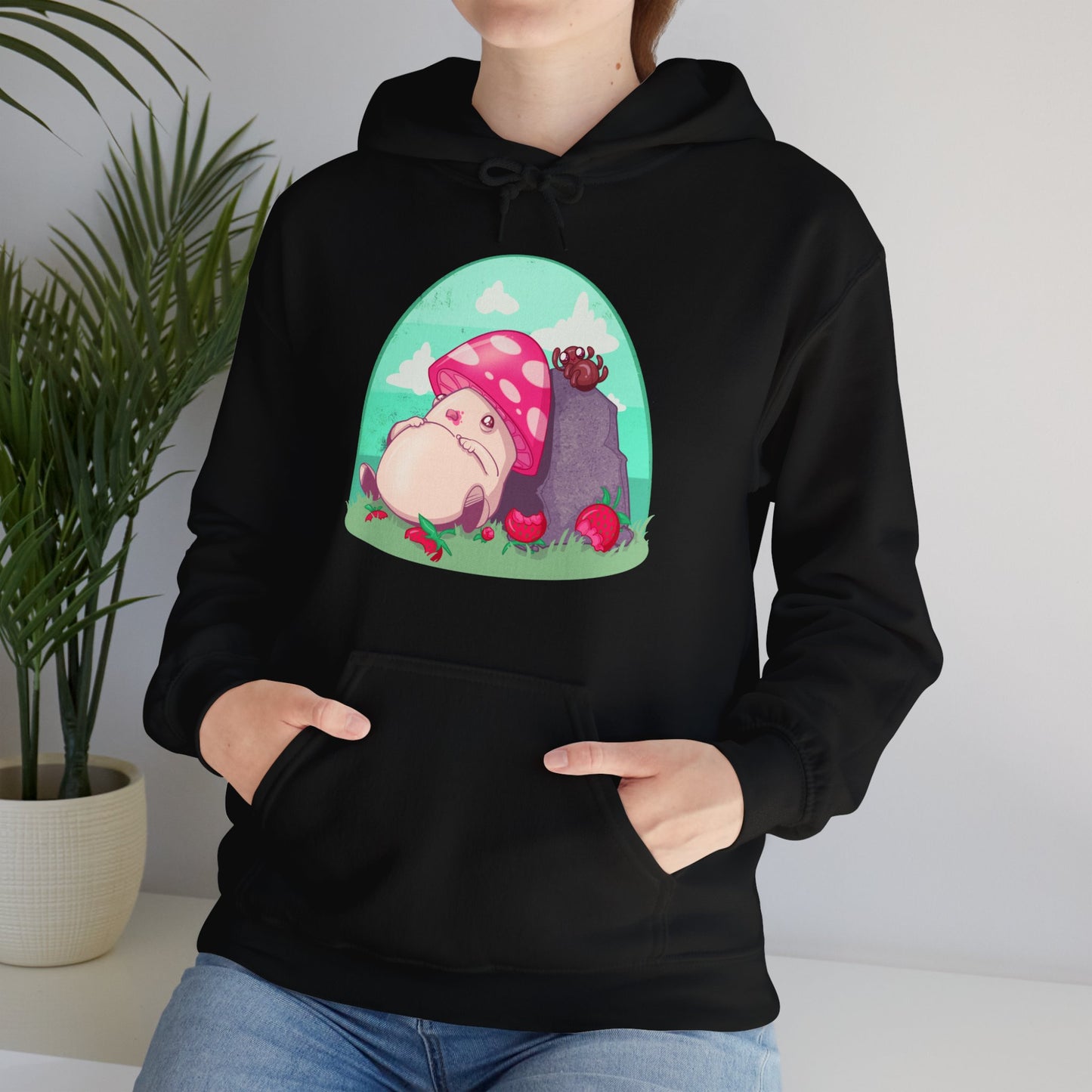 Tummy Ache Unisex Heavy Blend Hooded Sweatshirt