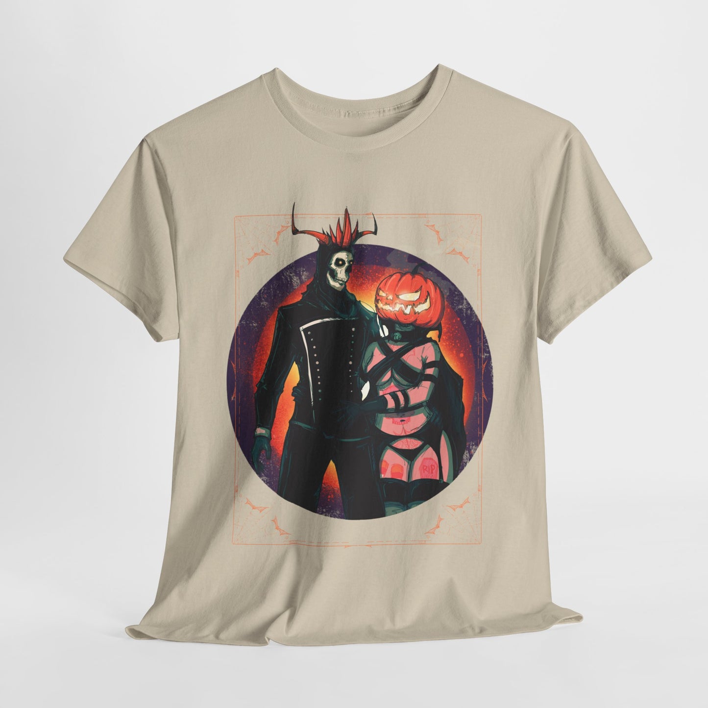 Pumpkin King & Queen Unisex Heavy Cotton Tee