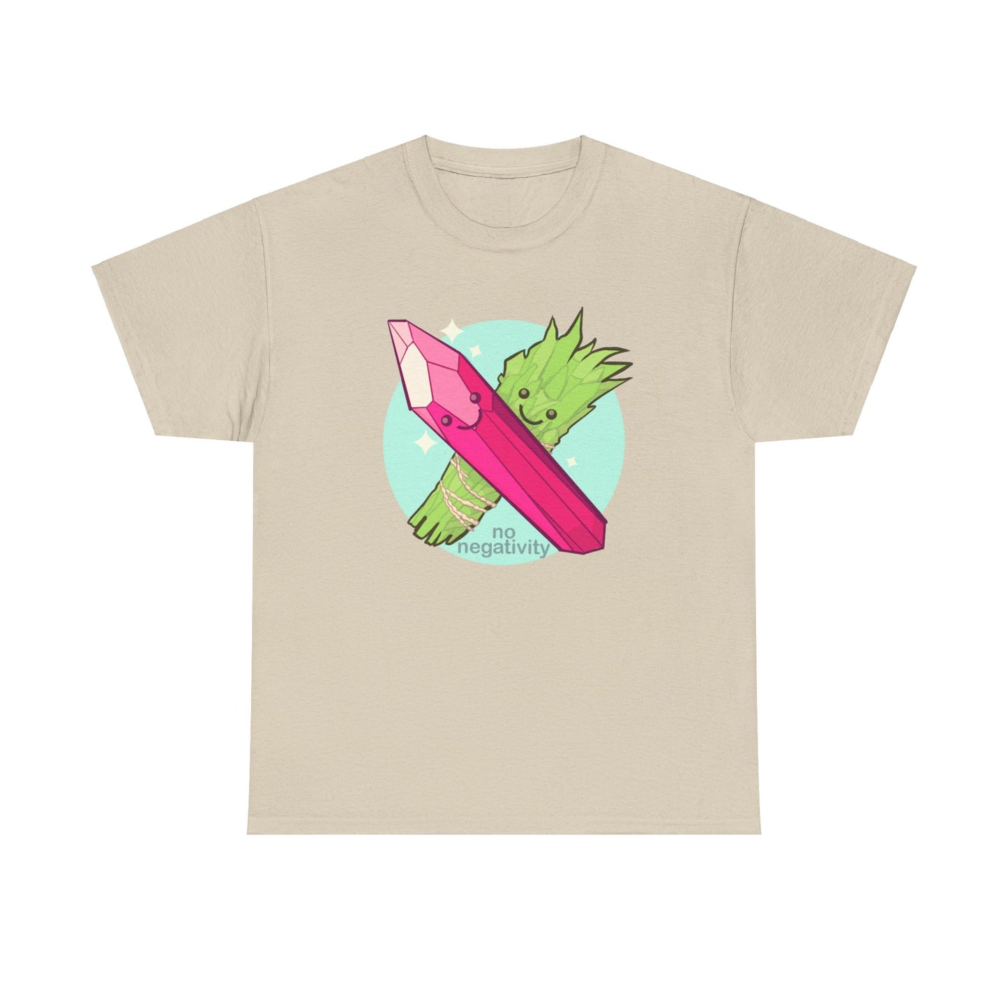 No Negativity Unisex Heavy Cotton Tee