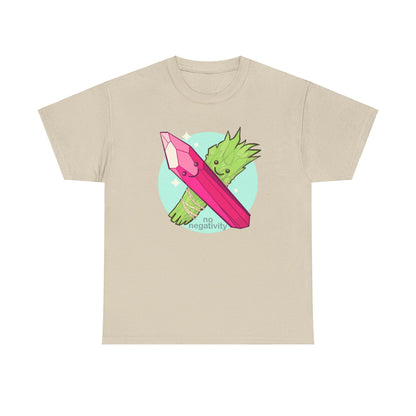 No Negativity Unisex Heavy Cotton Tee