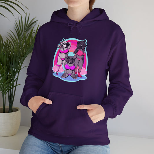 Live Fast Eat Trash Unisex Heavy Blend Hooded Sweatshirt