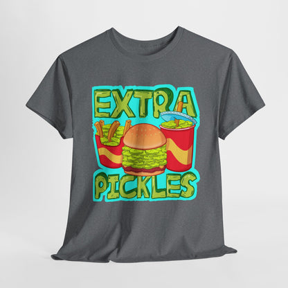 Extra Pickles Unisex Heavy Cotton Tee