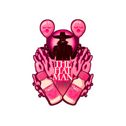 The Hat Man Kiss-Cut Vinyl Decal