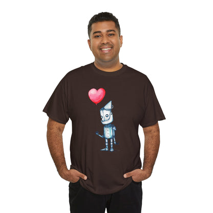 Tinman Gets A Heart Unisex Heavy Cotton Tee