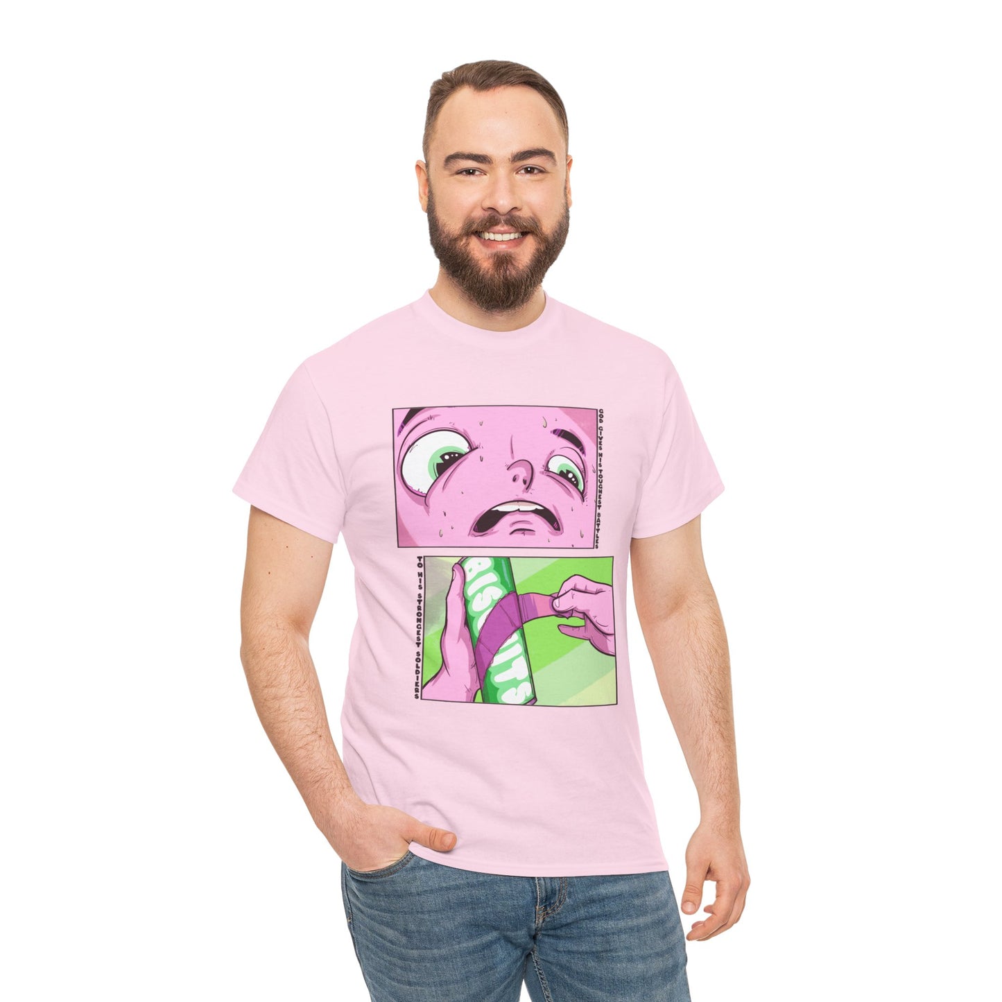 Biscuit Battle Unisex Heavy Cotton Tee
