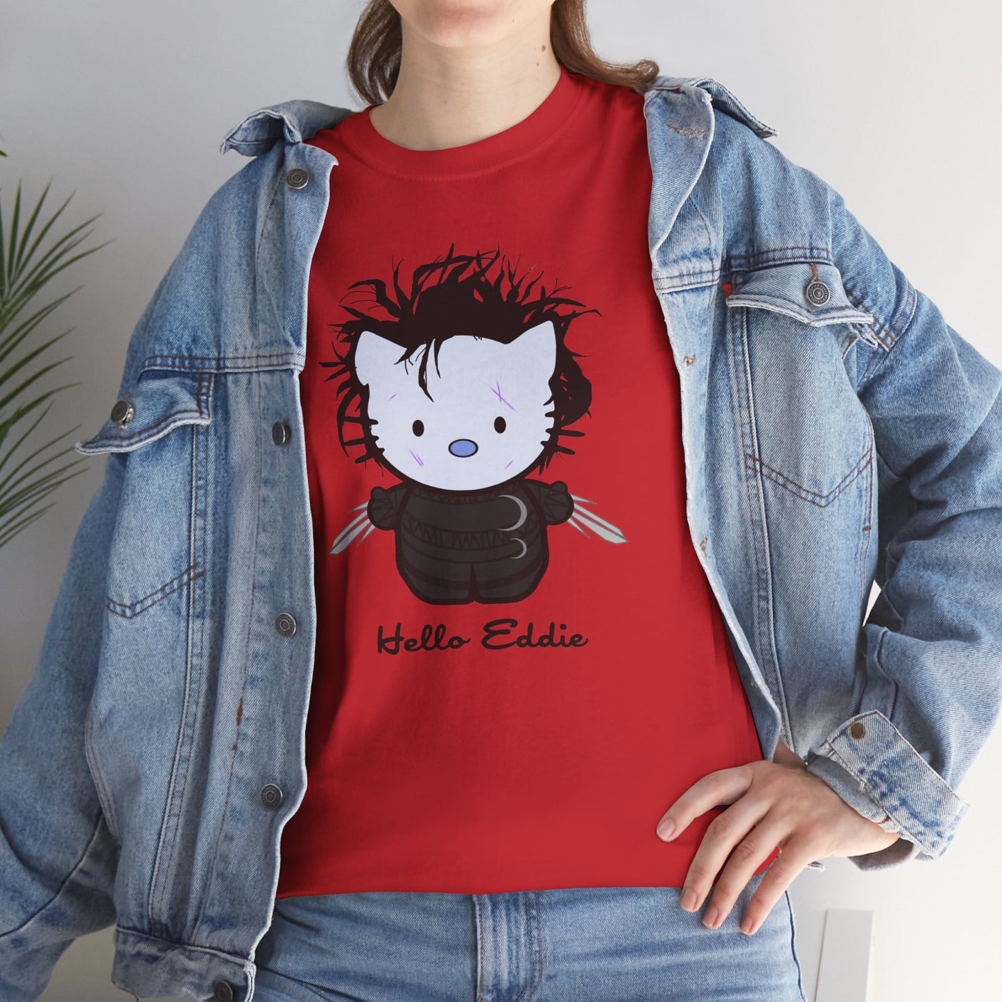 Hello Eddie Unisex Heavy Cotton Patreon Tee