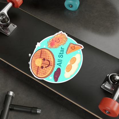 All Star Breakfast Kiss-Cut Vinyl Decal