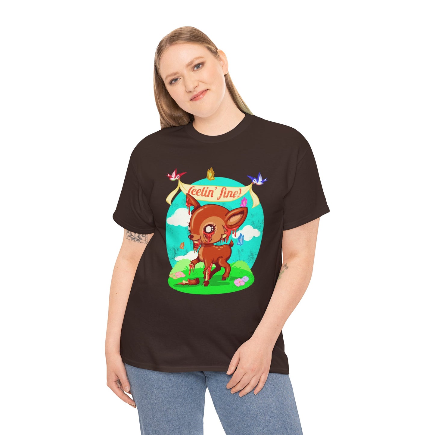 Feelin Fine Unisex Heavy Cotton Tee