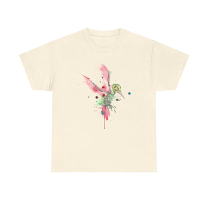 Hummingbird Skeleton Unisex Heavy Cotton Tee