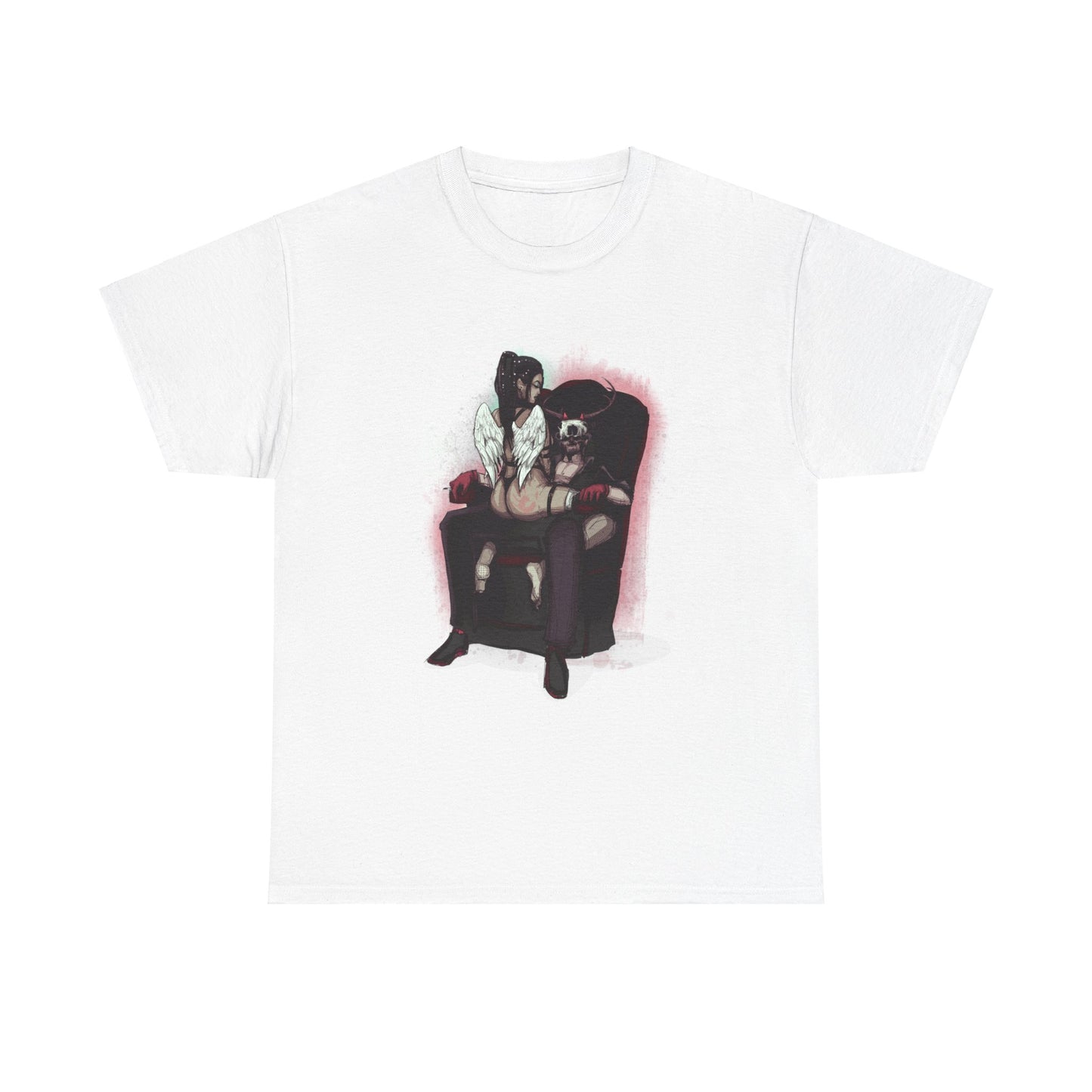 Deer Daddy Series 9: Angels & Demons Unisex Heavy Cotton Tee