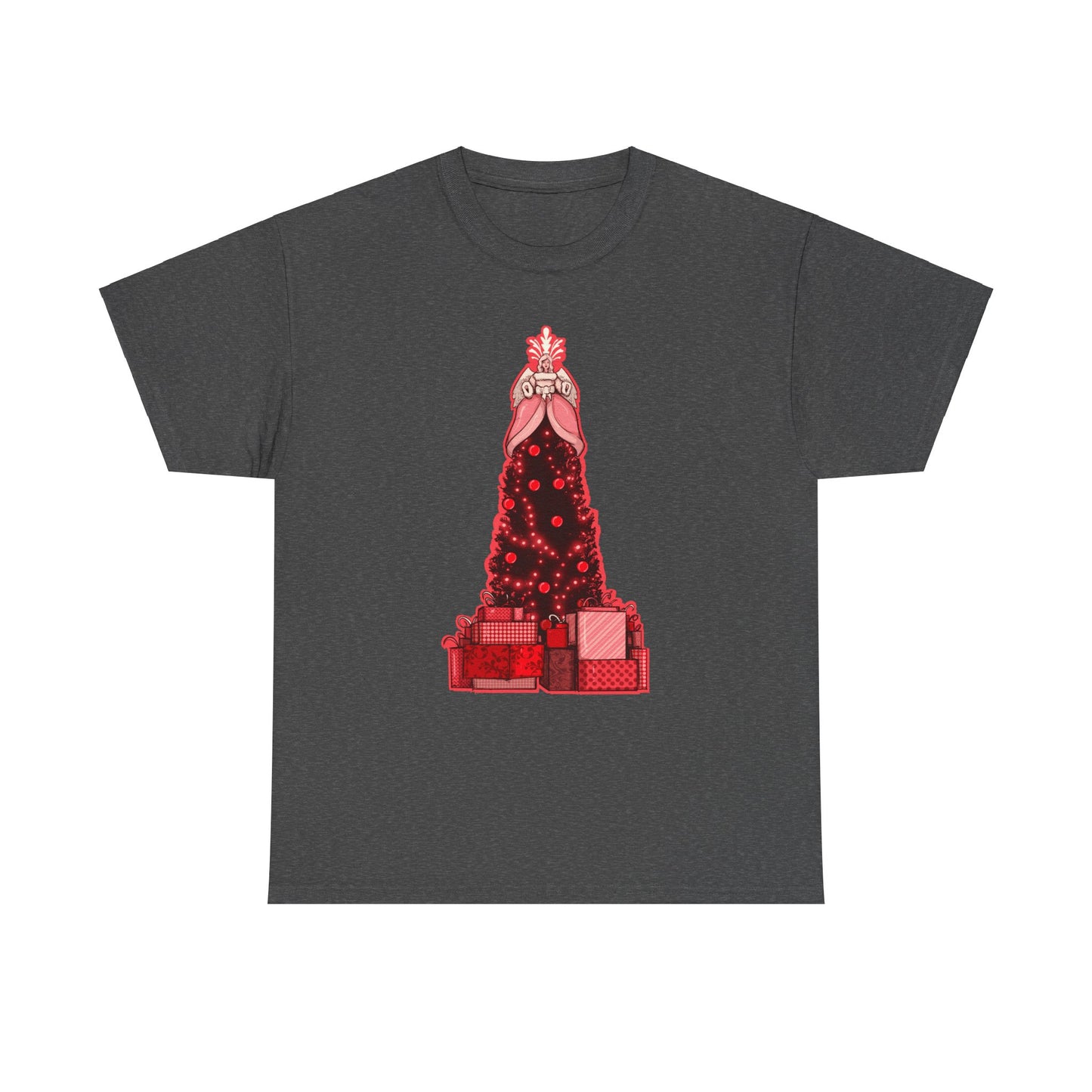 Dickmas Tree Unisex Heavy Cotton Tee