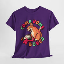 Bored Cat Unisex Heavy Cotton Tee