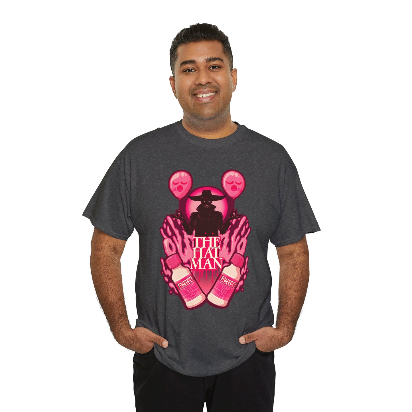 The Hat Man Unisex Heavy Cotton Tee
