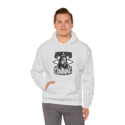 Jesus Is Cumming Unisex Heavy Blend Hooded Sweatshirt