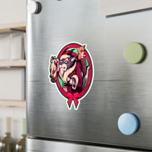 Kitty Krampus Kiss-Cut Vinyl Decal