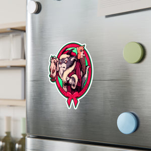 Kitty Krampus Kiss-Cut Vinyl Decal