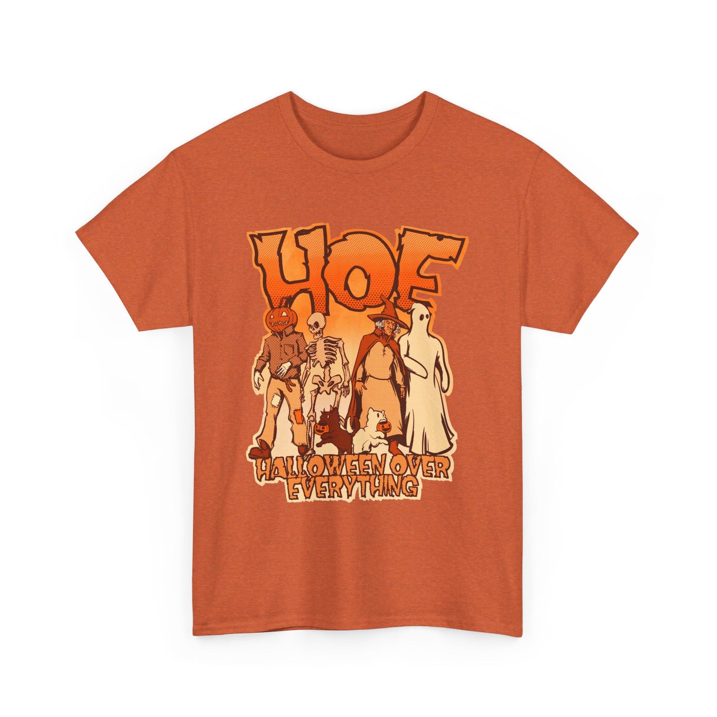 Halloween Over Everything Unisex Heavy Cotton Tee