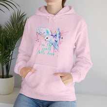 Rainbow Barn Owl (Goblin Variant) Unisex Heavy Blend Hooded Sweatshirt