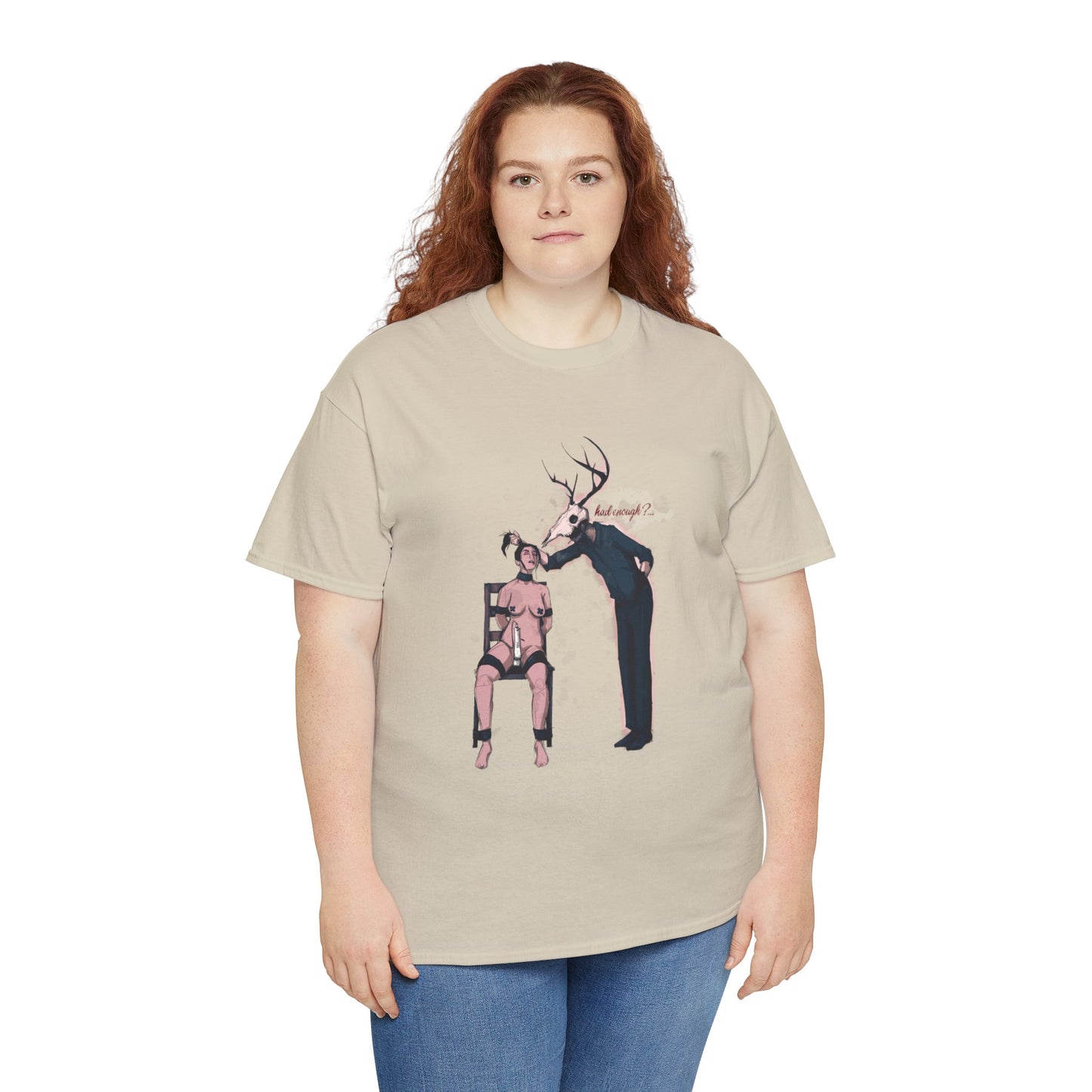 Deer Daddy Series 5: The Chair Unisex Heavy Cotton Tee