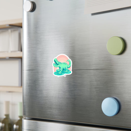 Croc Kiss-Cut Vinyl Decal