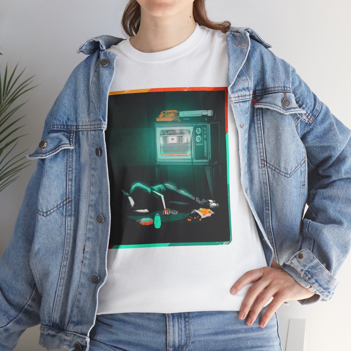 Long Night Unisex Heavy Cotton Tee