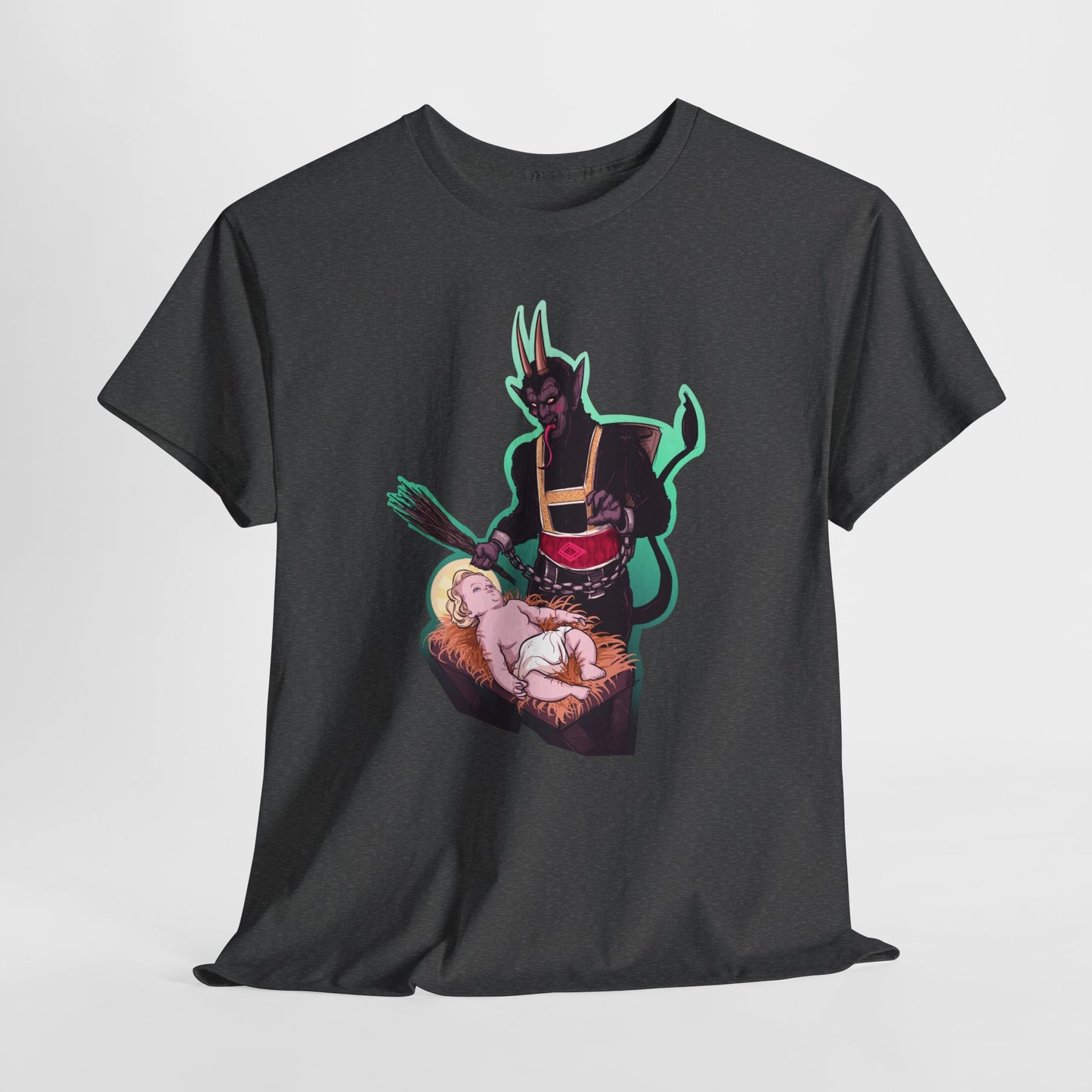 The First Krampus Unisex Heavy Cotton Tee