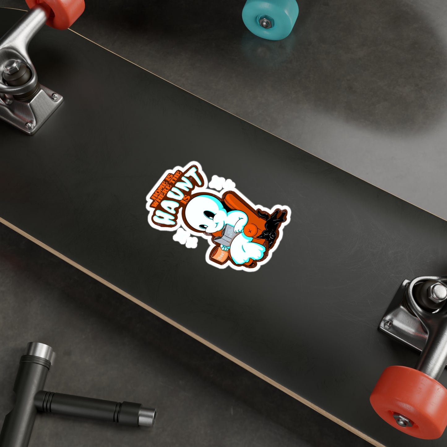 Home Is Where The Haunt Is Kiss-Cut Vinyl Decal