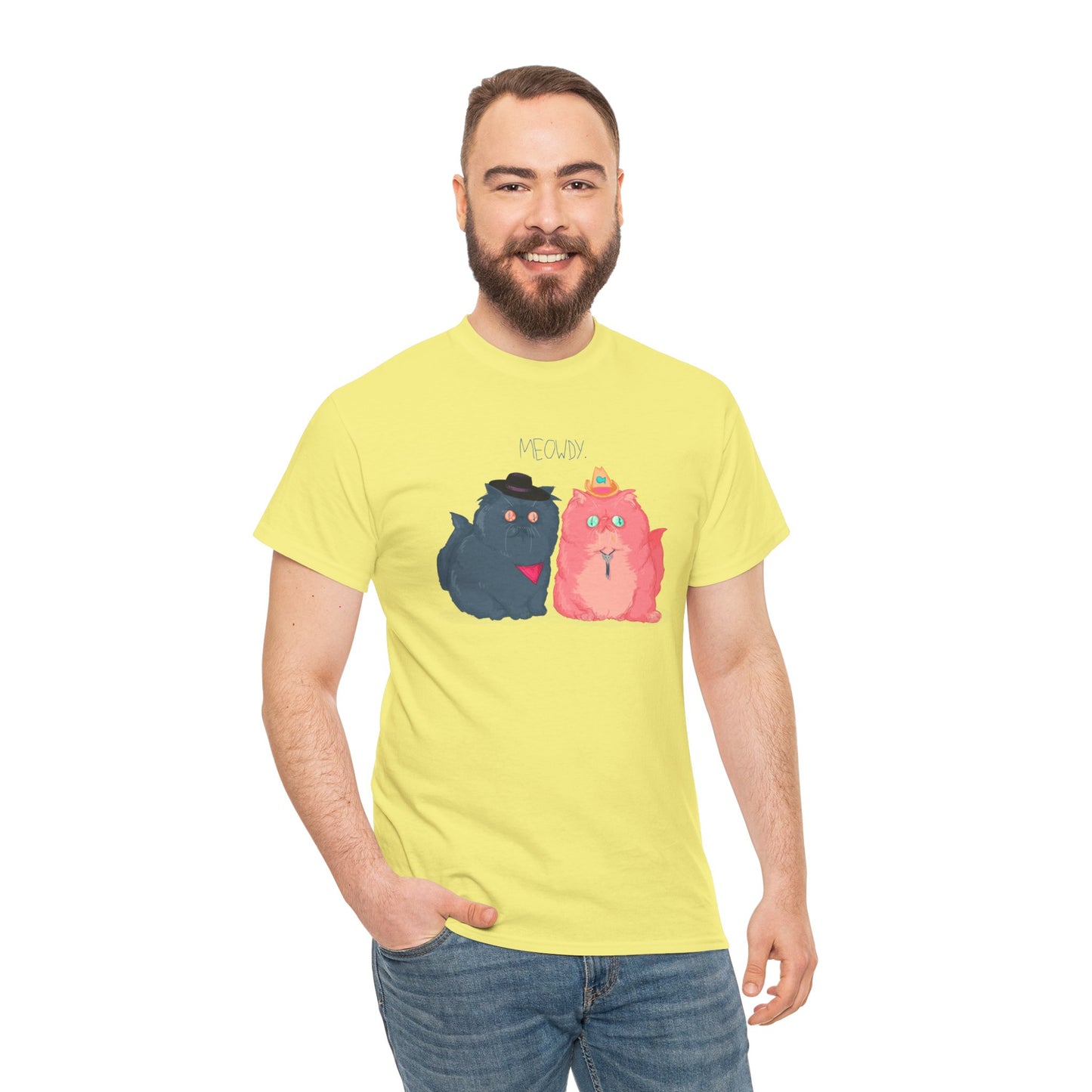 Meowdy Unisex Heavy Cotton Tee