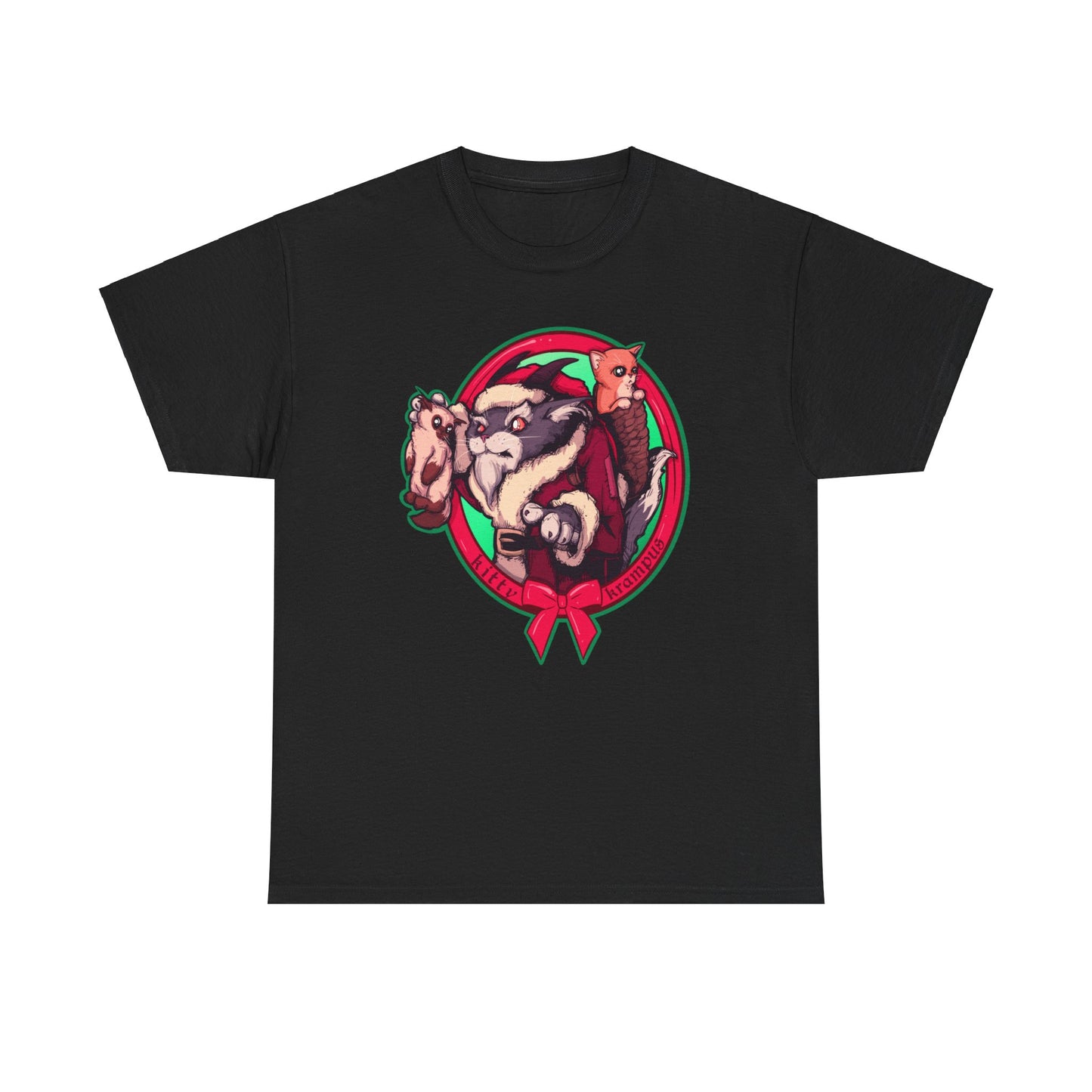 Kitty Krampus Unisex Heavy Cotton Tee