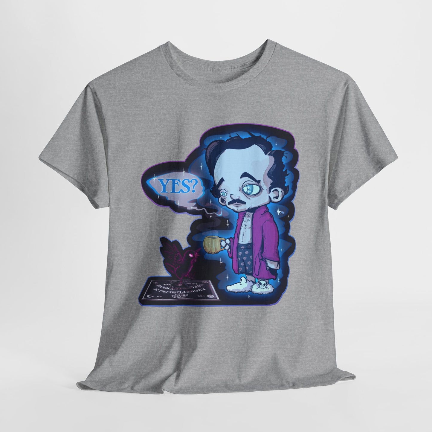 Edgar Allan Ghost Unisex Heavy Cotton Tee