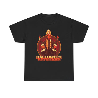 Halloween Is My Religion Unisex Heavy Cotton Tee