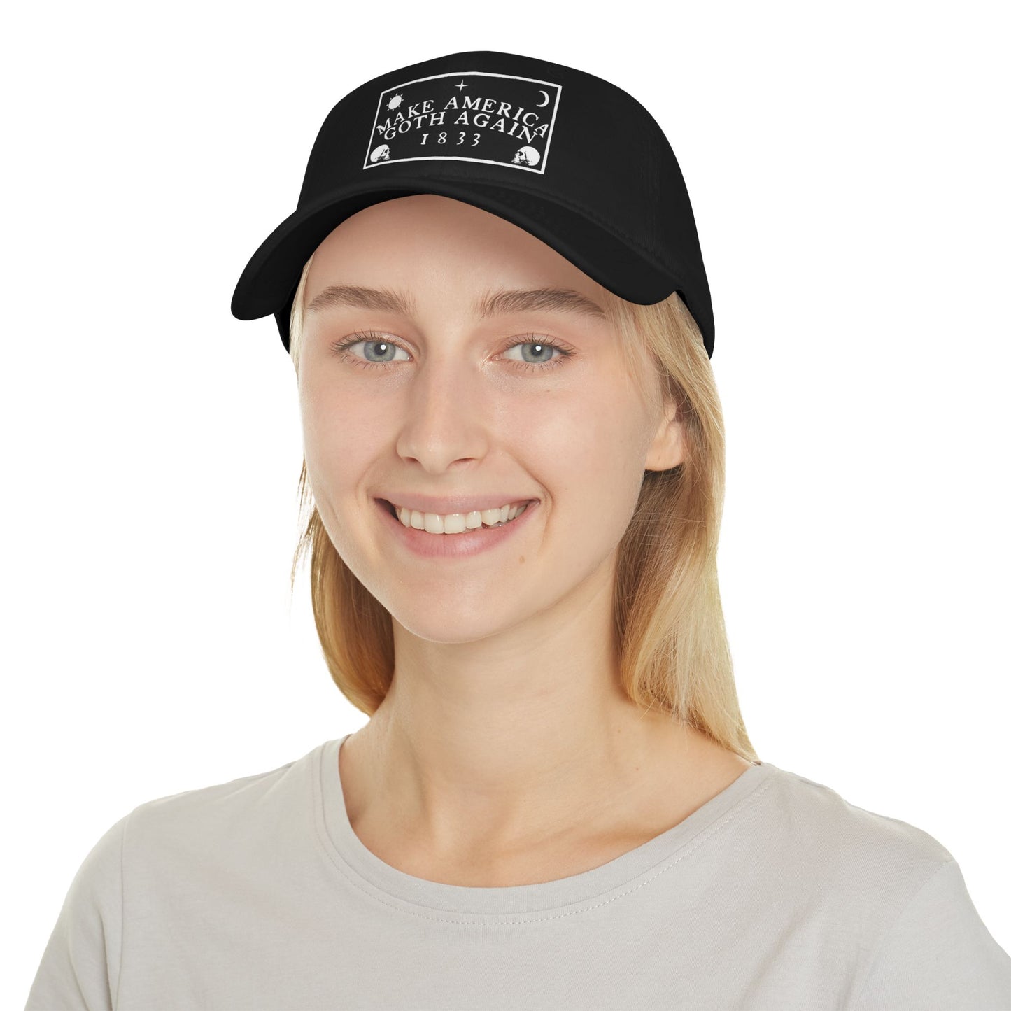 Make America Goth Again Low Profile Baseball Cap