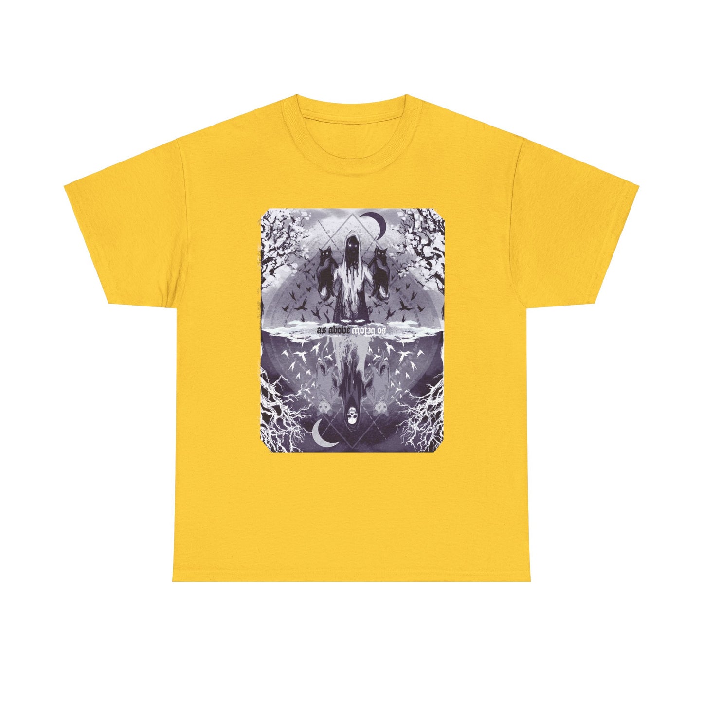 As Above So Below Unisex Heavy Cotton Tee